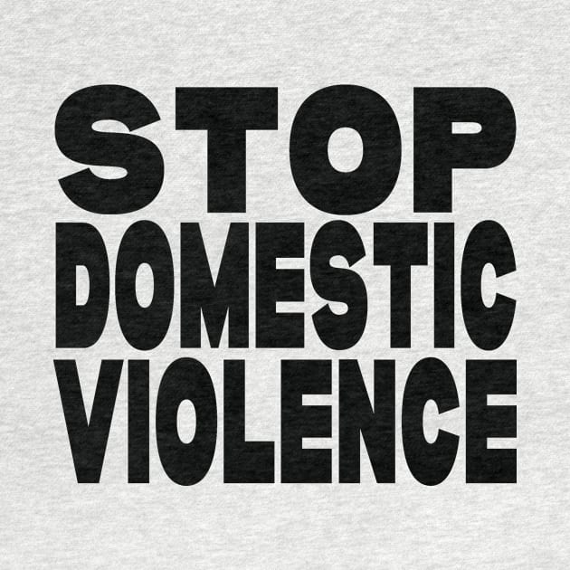 Stop domestic violence by Evergreen Tee